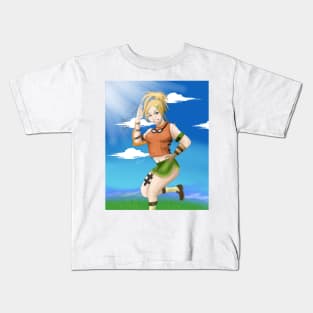 Smiling Rikku Kids T-Shirt